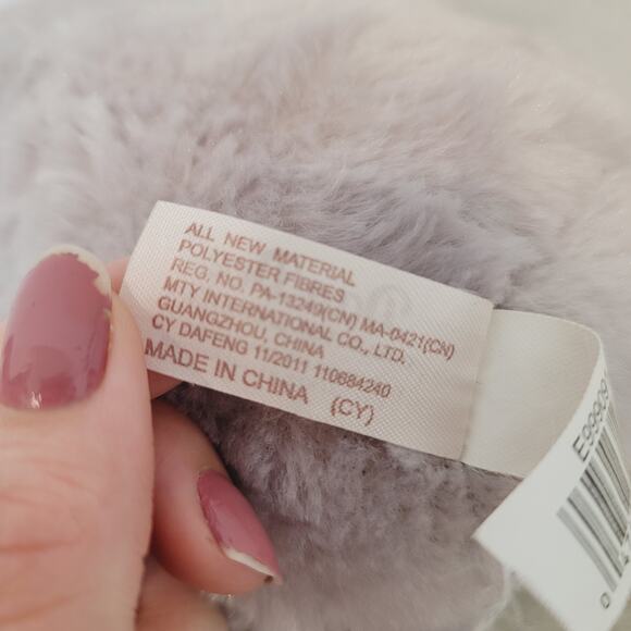 Dan Dee Collector's Choice Gray Bunny Stuffed Animal - Picture 4 of 7